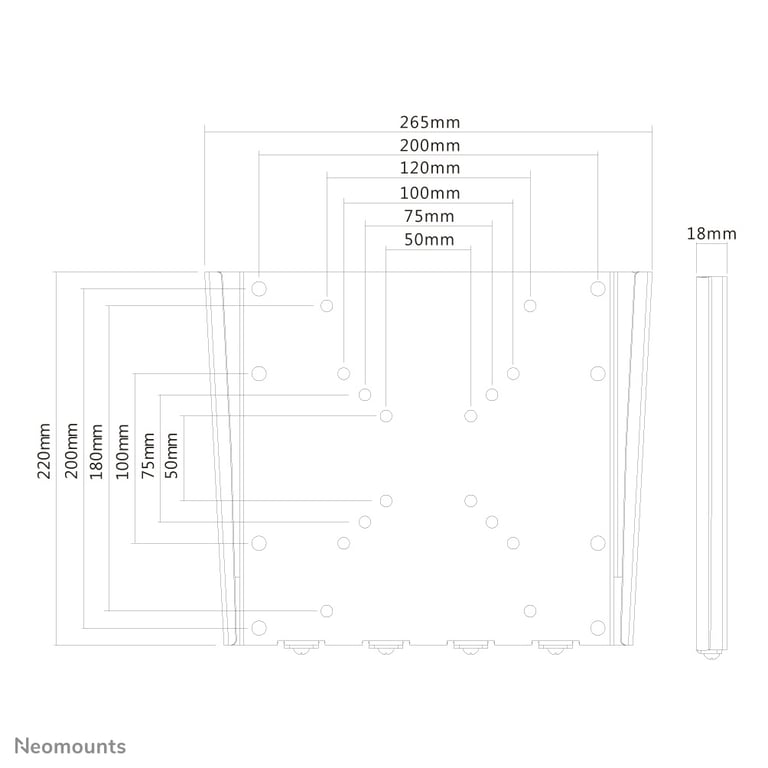 NewStar Wall Mount 10 40 - vue 3
