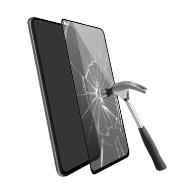 Protector de pantalla de cristal templado (100% cobertura de superficie) para Xiaomi 10T/10T Pro, Negro