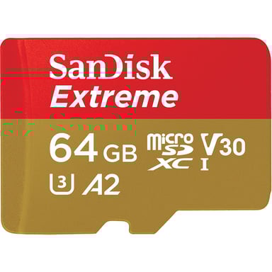 SanDisk Extreme 64GB MicroSDXC UHS-I Classe 3