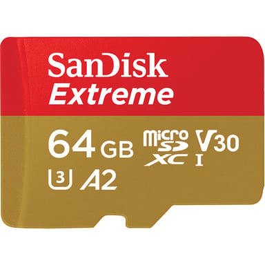 SanDisk Extreme 64GB MicroSDXC UHS-I Classe 10