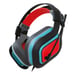 Gioteck HC9 Auriculares Alámbrico Diadema Juego Rojo