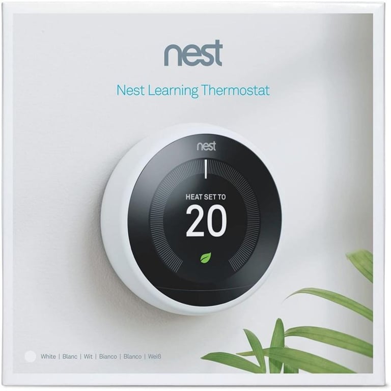 Thermostat Nest Learning, Blanc