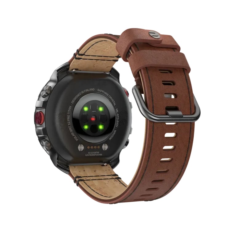 Montre connectée POLAR Grit X2 Pro Titan GPS double fréquence Verre de Autonomie jusqu'à - vue 3