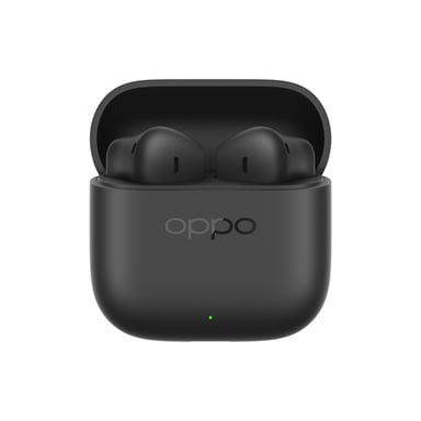 OPPO Enco Buds3 Écouteurs True Wireless, 42h d'autonomie, Pilote Dynamique de 12,4 mm, BT 5,4, Commandes tactiles, Annulation du Bruit Passif, Android et iOS, IP55, [Version Italienne], Noir