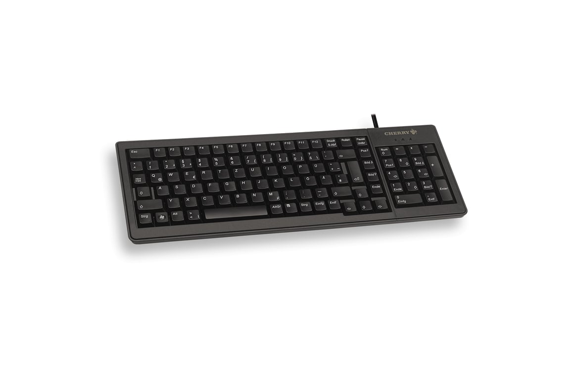 CHERRY G84 5200 COMPACT KEYBOARD Clavier filaire miniature USBPS2 AZERTY FR Neuf - vue 2
