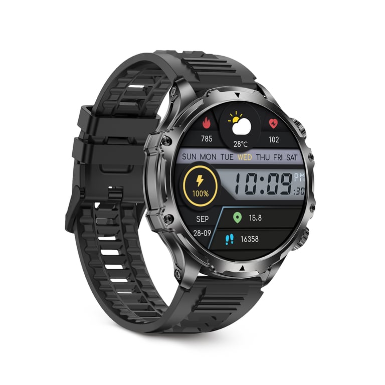 Montre Connectée KSIX Venture Appels Notifications Santé 24h24 Autonomie 10 Jours 100 Modes Sportifs Contrôle Appareil Photo à Distance Neuf - vue 3