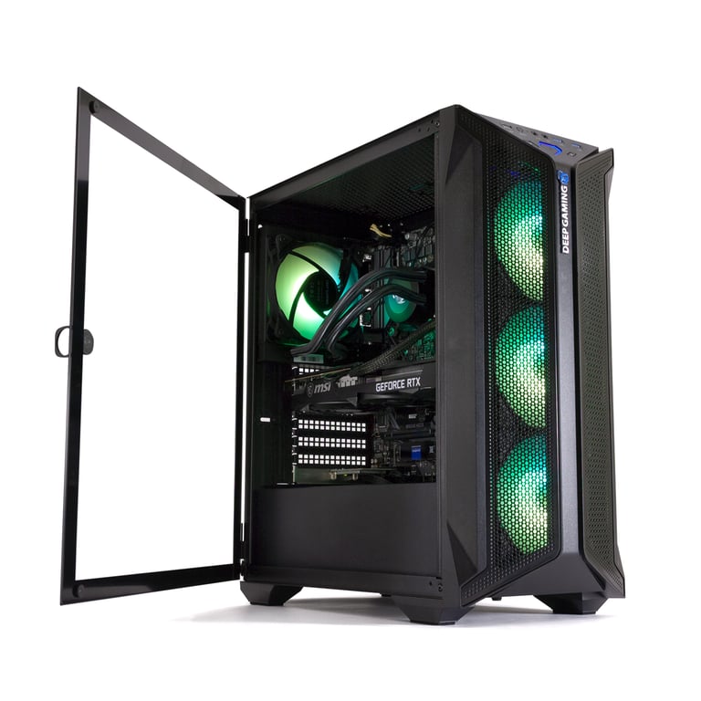 PC Gamer - DeepGaming Nostromo Pro Intel Core i9-12900F - RAM 64Go - 2To  SSD NVMe PCIe 4.0 + 4To HDD - RTX 3050 8Go GDDR6 - FDOS - DeepGaming