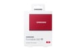 SSD EXT SAMSUNG T7 1TO rojo metálico USB 3.2 Gen 2 MU-PC1T0R/WW