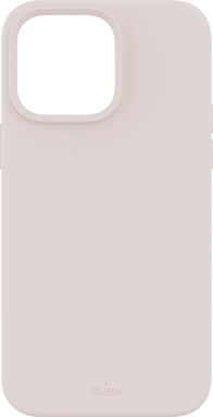 Coque pour iPhone 14 Pro Max Icon Silicone Rose Puro