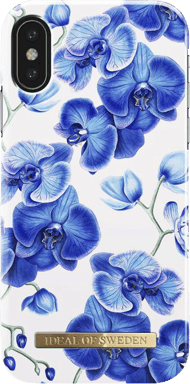 Coque Fashion Baby Blue Orchid de Ideal Of Sweden pour iPhone X/XS