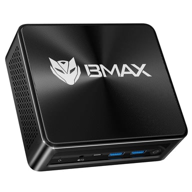BMAX B8 A Pro Mini PC, AMD R7 8745HS 8 Core Max 4.9GHz, 16GB RAM 512GB SSD, Triple Display 4K DP+HDMI+Type-C, WiFi 6 Bluetooth 5.2, 2*USB3.0, 2USB2.0, 1RJ45, 1*Jack Cuffie