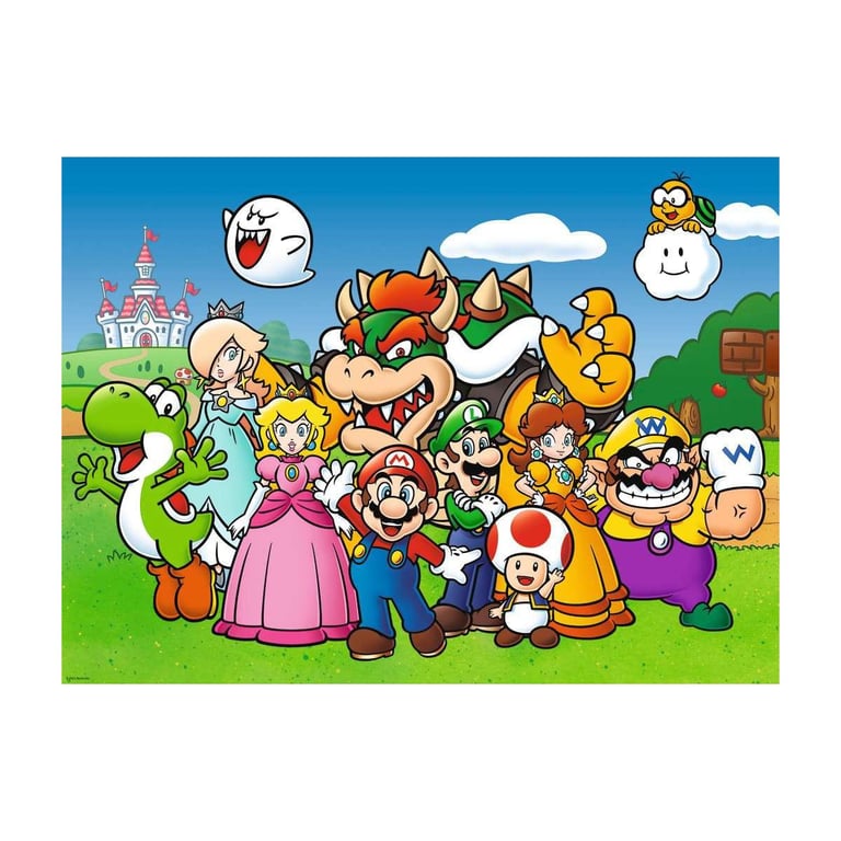 Puzzle 100 pièces Super Mario Fun Ravensburger France - vue 5