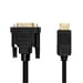 LogiLink CV0130 câble vidéo et adaptateur 1 m DisplayPort DVI Noir