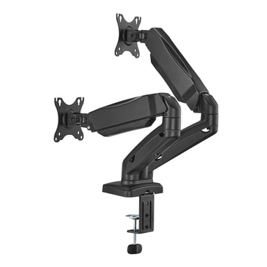 Aisens PRO Support de Table Contrepoids Rotatif et Inclinable pour Moniteur/TV 9kg (3 Pivots - 2 Bra