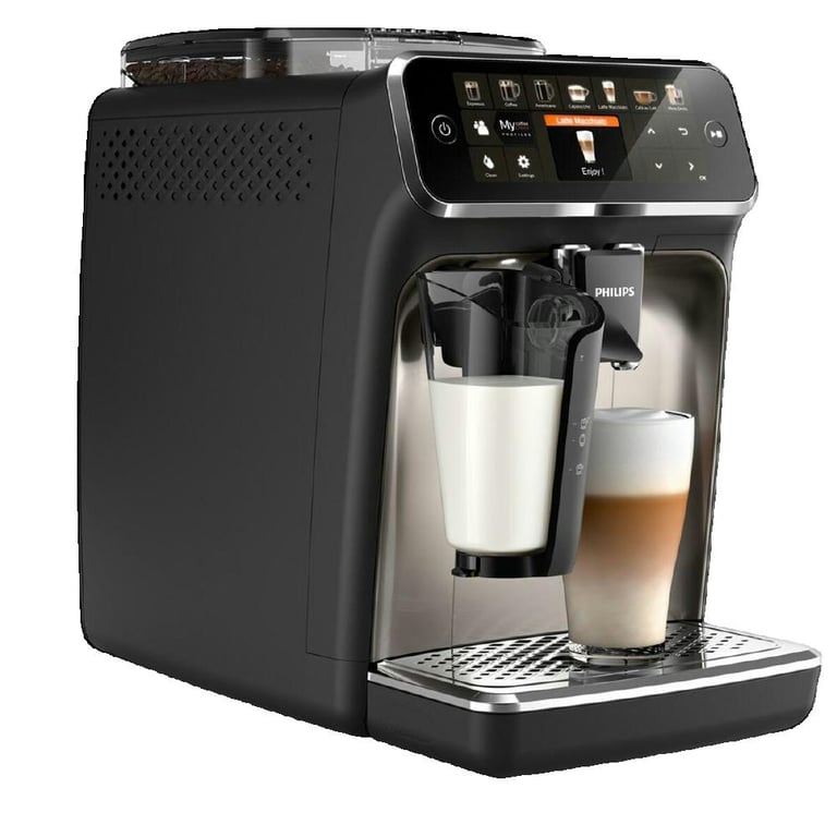 Cafetière Superautomatique Philips EP5447/90 1,8 L Noir et Chrome - Neuf