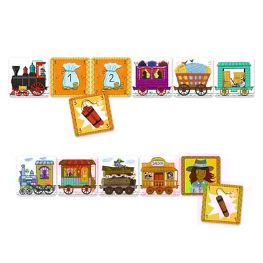 Golden Train: juego de memoria estratégico en el Salvaje Oeste