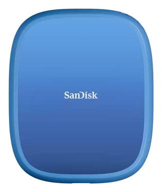 SanDisk SDSSDE62C-2T00-G25 unidad externa de estado sólido 2 TB USB Tipo C 3.2 Gen 2 (3.1 Gen 2) Azul