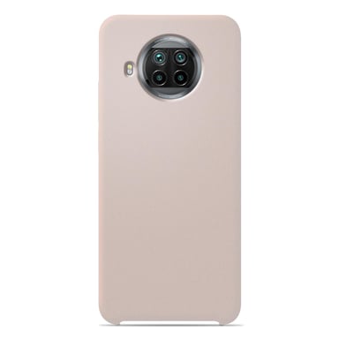 Coque silicone unie Soft Touch Sable rosé compatible Xiaomi Mi 10T Lite