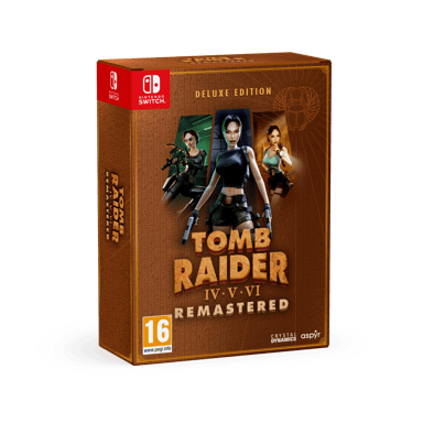 Tomb Raider IV-V-VI Remastered Starring Lara Croft Deluxe Edition Nintendo Switch