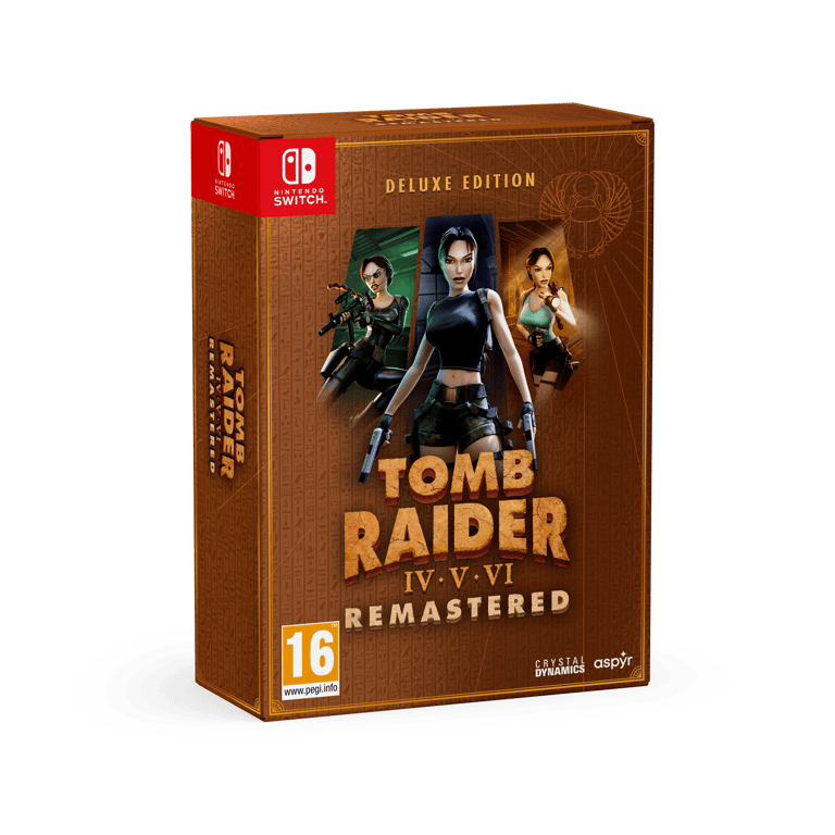 Tomb Raider IV VI Remastered Starring Lara Croft Deluxe Edition Nintendo Switch - vue 3