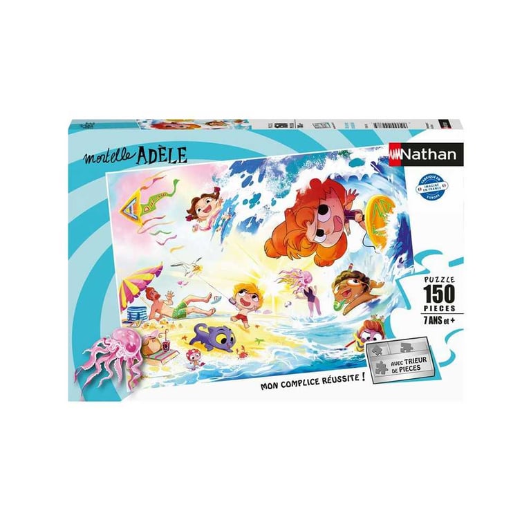 Puzzle 150 pièces Nathan Une journée sensagéniale Mortelle Adèle - vue 8