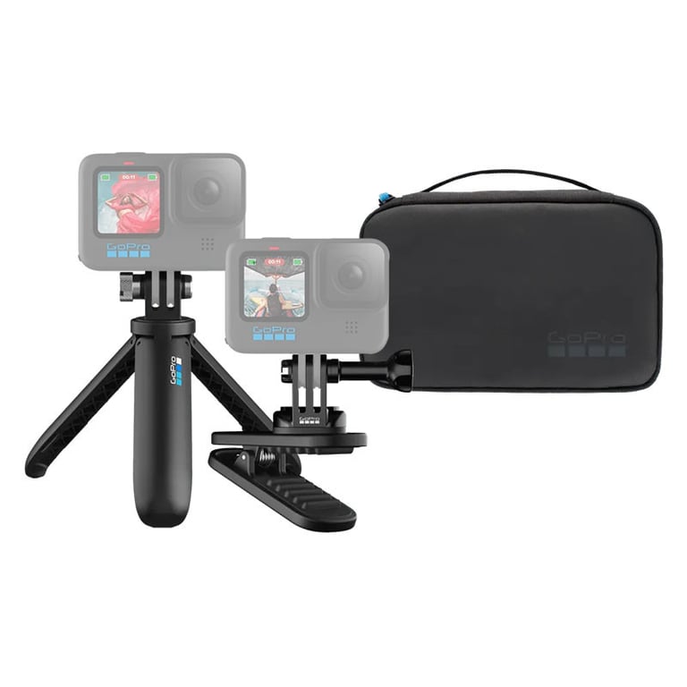 GoPro Travel Kit 2.0 Kit d'accessoires de voyage pour GoPro Perche Shorty Clip magnétique et étui - vue 4