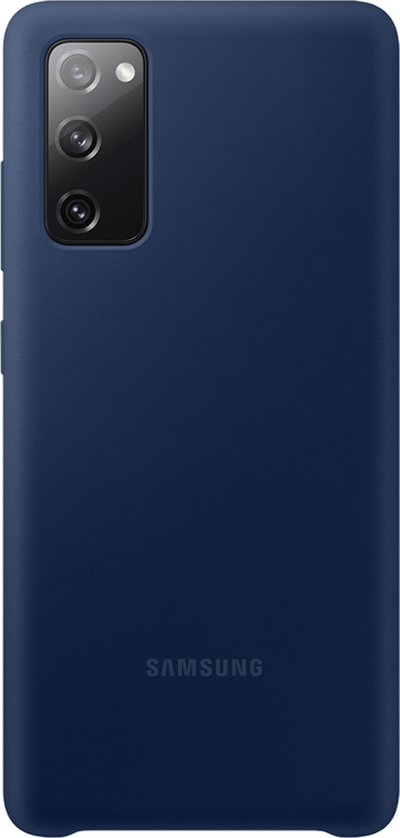 Silicone Cover Bleu pour S20 FE