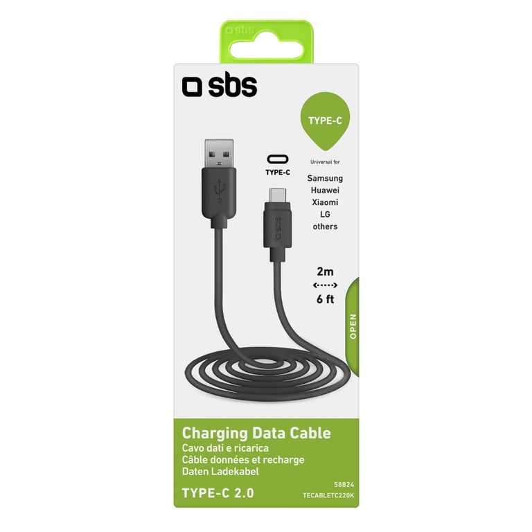 Câble SBS USB C vers USB A 2 - vue 3