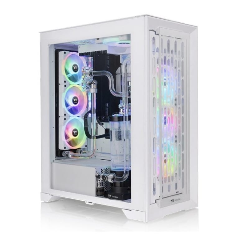 Boîtier PC THERMALTAKE CTE T500 TG ARGB Snow Grande tour Format E ATX