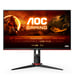 AOC G2 27G2U5/BK écran plat de PC 68,6 cm (27'') 1920 x 1080 pixels Full HD LED Noir, Rouge