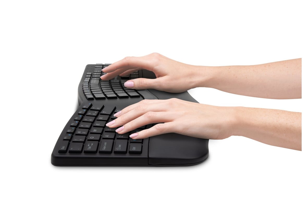 Kensington Pro Fit Ergo clavier Universel RF sans fil + Bluetooth QWERTY Italien Neuf - vue 2