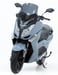 Leo90 - Scooter électrique 125cc - moteur 5100 W - 2 batteries 72V 50Ah, gris acier