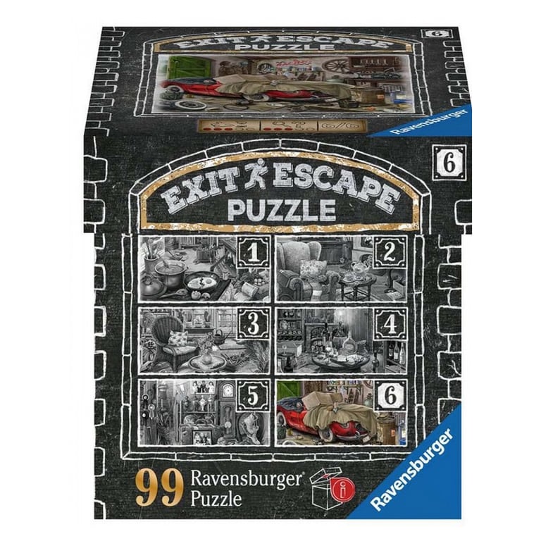 Ravensburger Escape le garage manoir 99 pièces - vue 2