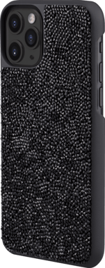 Custodia Bling Strass per Apple iPhone 11 Pro, nero notte