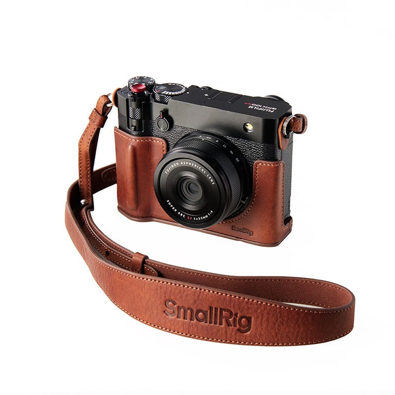 SMALLRIG Étui de protection en cuir pour Fujifilm GFX100RF Neuf