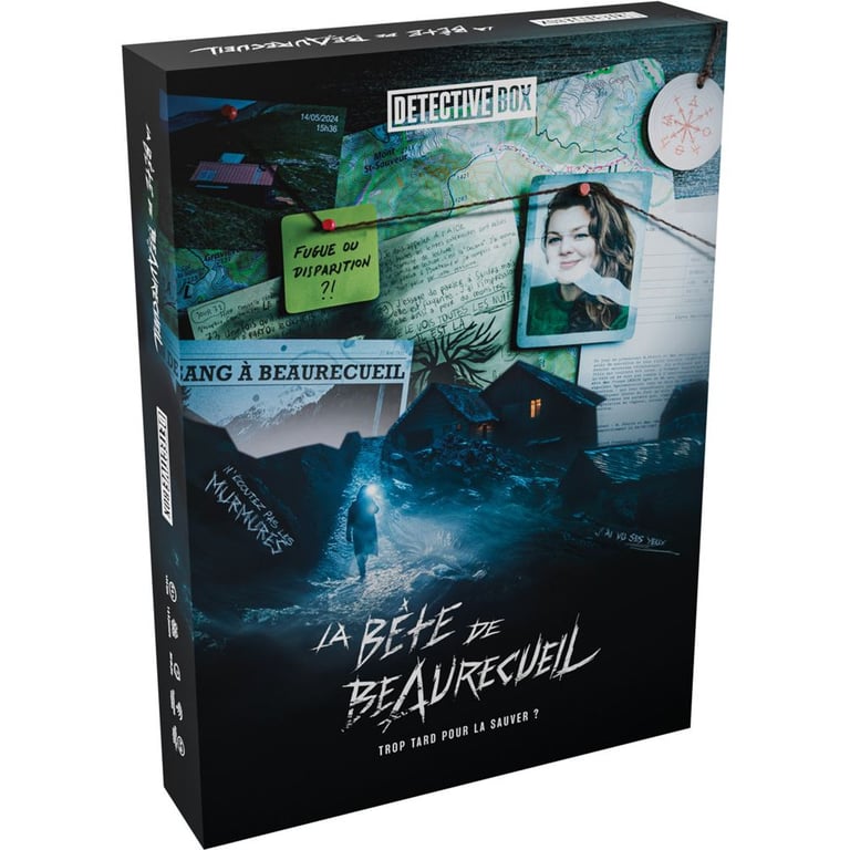 Jeu d'enquête Asmodee Detective Box : Short Stories Bête Beaurecueil - vue 2
