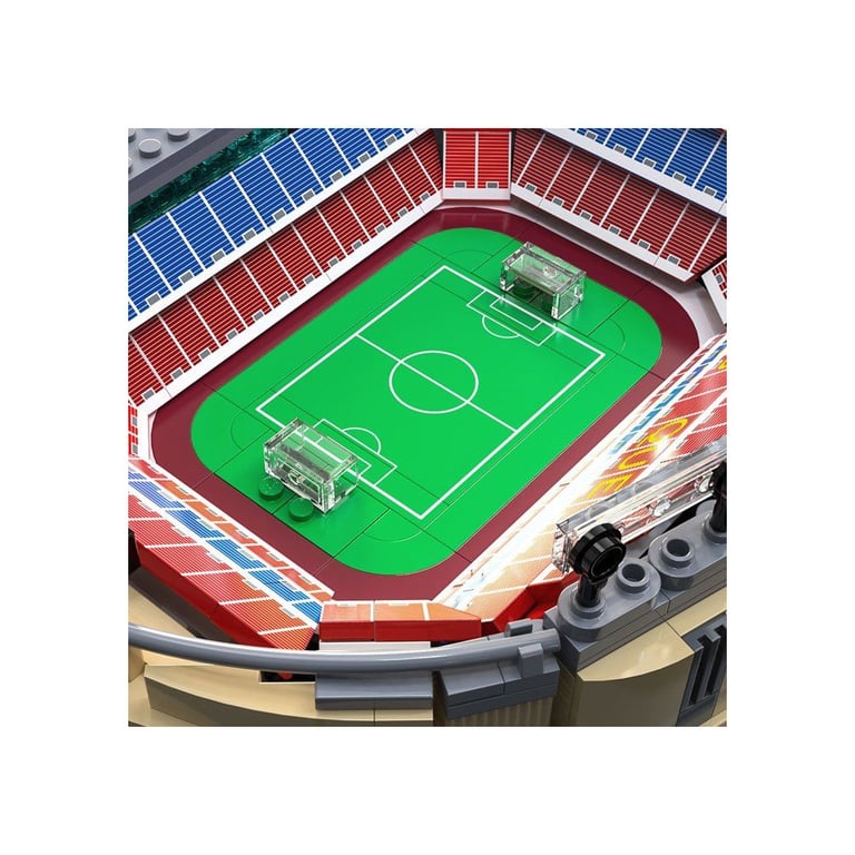 CADA Bâtiments Jeu de construction Stade Camp Nou FC Barcelone 728 pièces Dès - vue 5