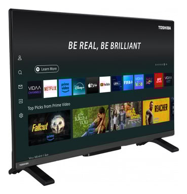 Toshiba 32QV2F63DG TV 81,3 cm (32'') Full HD Smart TV Noir 200 cd/m²