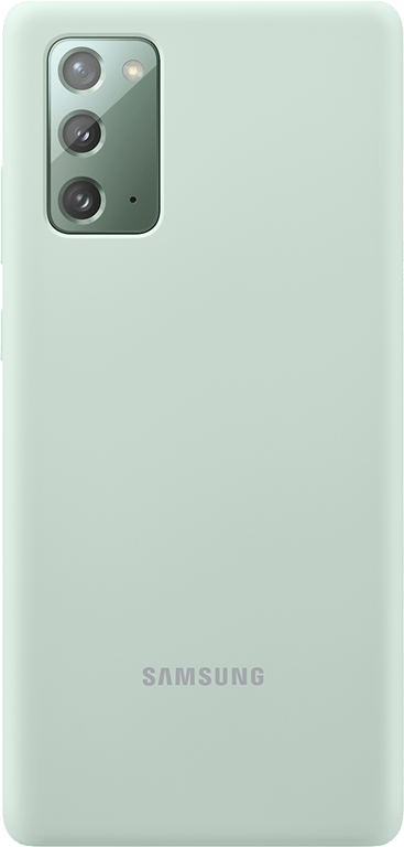 Coque Silicone Verte pour Samsung G Note 20 Samsung