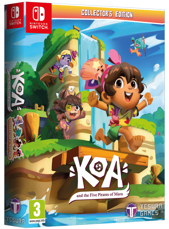 Koa and the Five Pirates of Mara Collector's Edition Nintendo SWITCH - Neuf