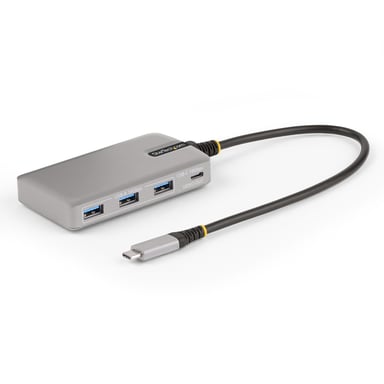 StarTech.com Hub Ladrón USB-C de 4 Puertos con Modo Alt de DP para USB-C y Salida de Vídeo de 4K 60Hz - 3x USB-A - 1x USB Tipo C - PD 100W - USB 3.2 1