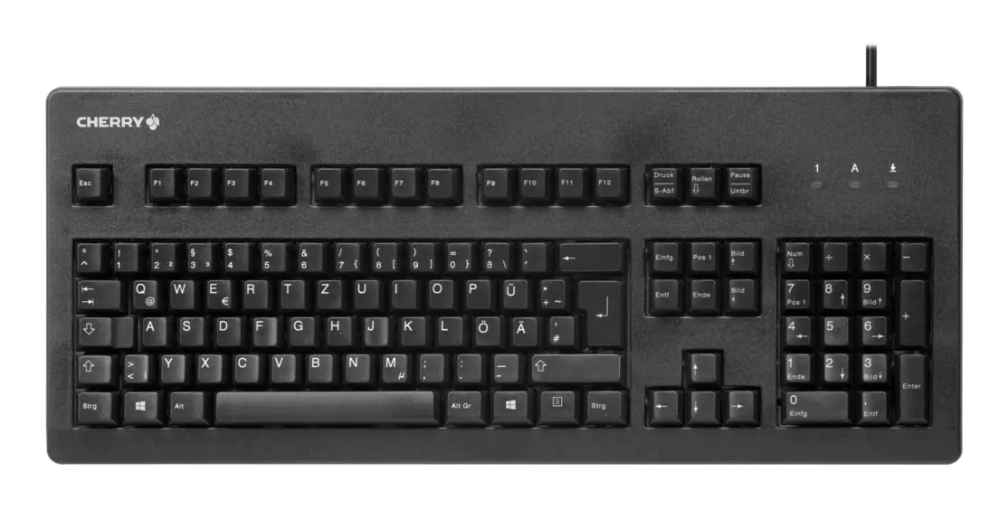 Cherry Standard corded Keyboard Klick USB DE Neuf - vue 2
