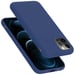 Coque pour Apple iPhone 13 MINI en LIQUID BLUE Housse de protection Étui en silicone TPU flexible