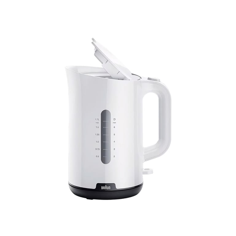 Bouilloire Électrique BRAUN WK1100WH – 1,7L, 2200W, Base 360° - vue 4