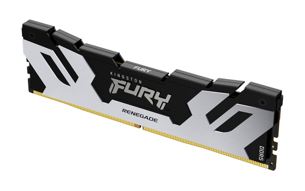 Kingston Fury? Renegade DDR5 - 16 GB (1 x 16 GB) - 7200 MT/s C38 - Intel XMP 3.0 - Plata