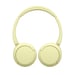 Sony WHCH520Y.CE7 auricular y casco Auriculares Inalámbrico Diadema Llamadas/Música USB Tipo C Bluetooth Amarillo