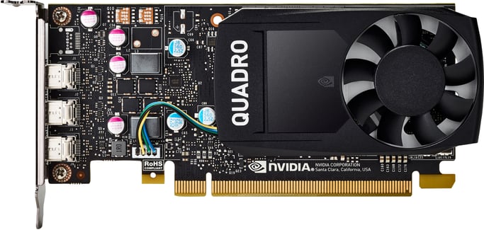 Tarjeta gráfica HP NVIDIA Quadro P400 de 2 GB