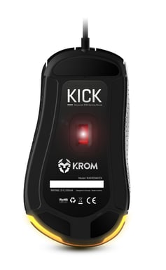 Krom Kick souris Gaming Droitier USB Type-A Optique 6200 DPI
