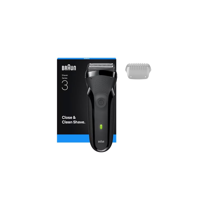 Rasoir Visage Braun Series 3 Sans Fil 30min Sec et Mouillé 2 Lames Charge Rapide - vue 7