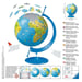 Globe 3D jigsaw 180 piezas - Descubre el mundo de la diversión